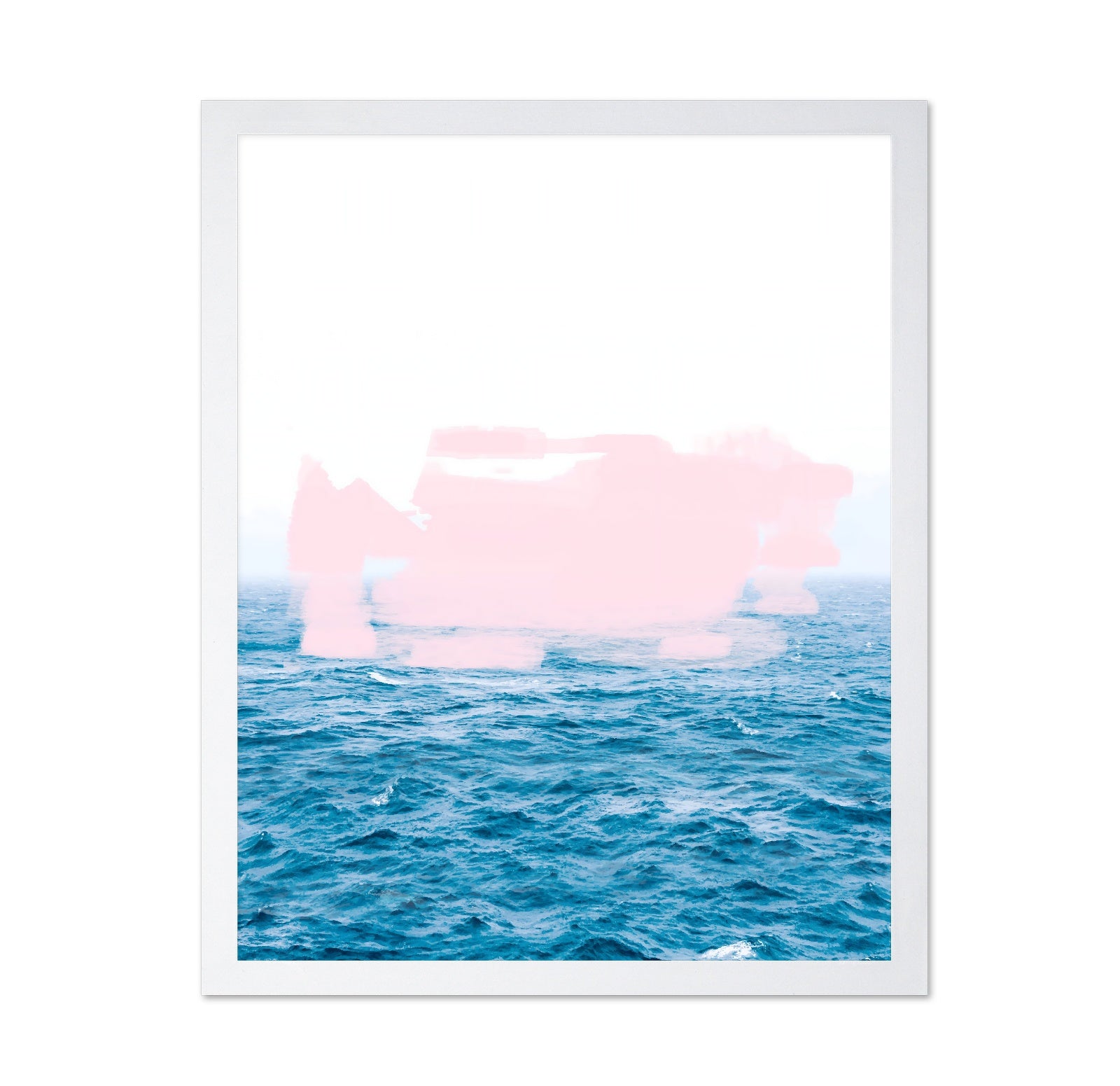 Misty Ocean Horizon