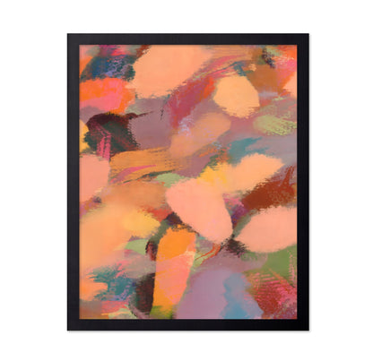 Peach Abstract Flow