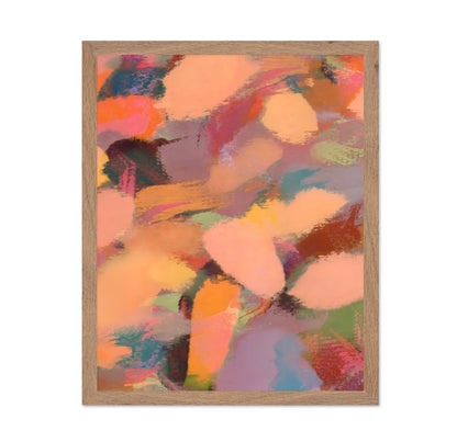 Peach Abstract Flow