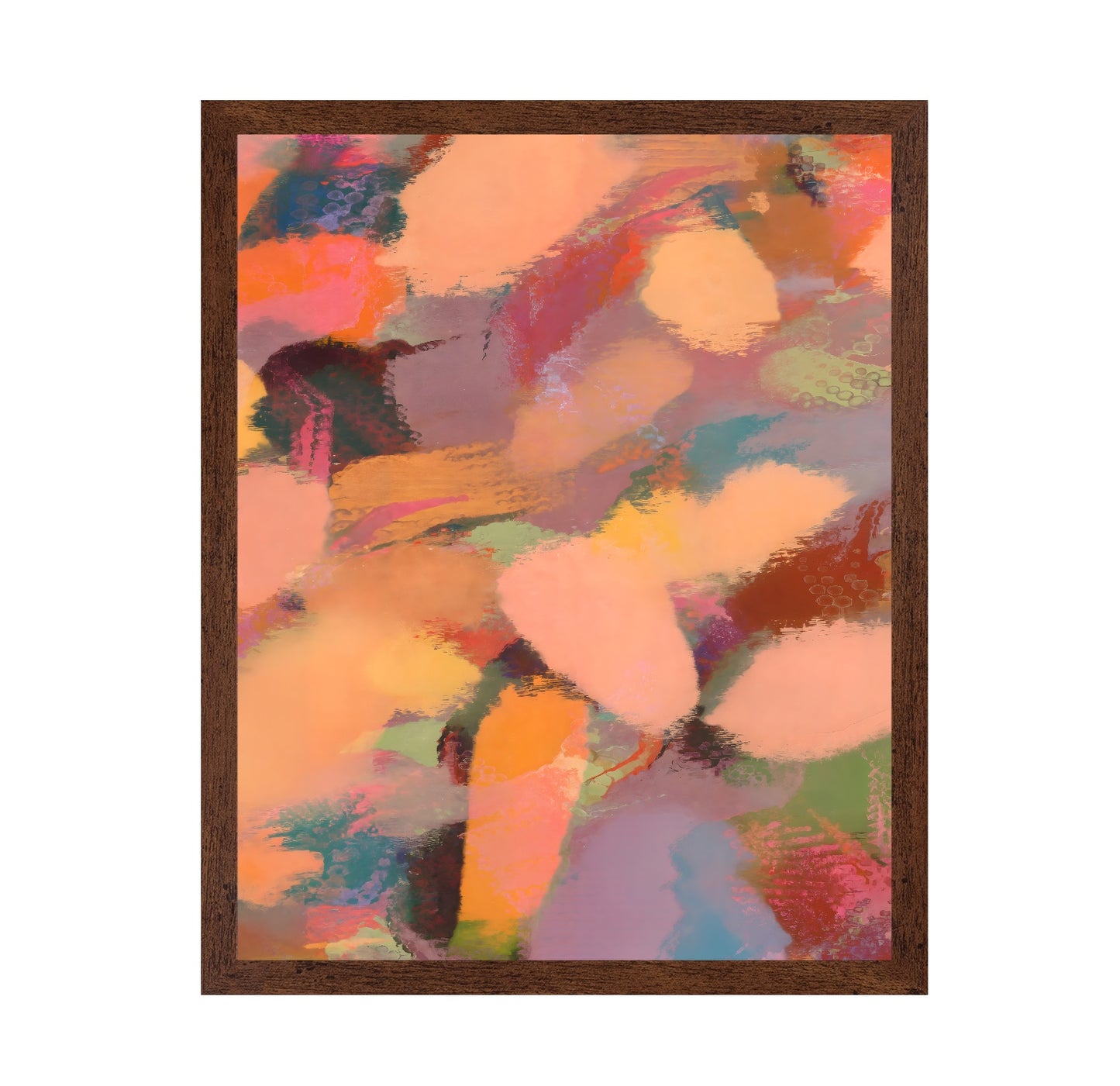 Peach Abstract Flow