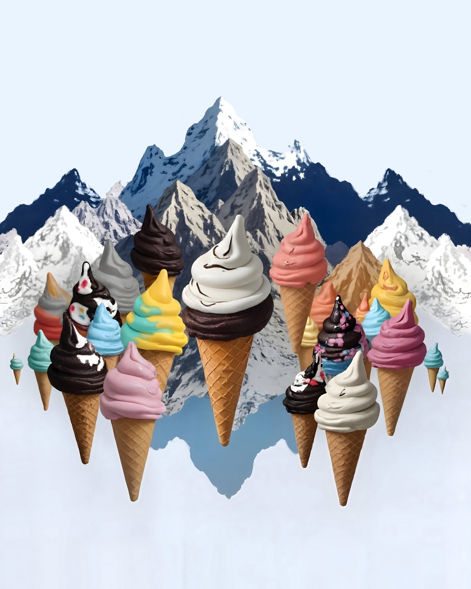Ice Cream Mountains
