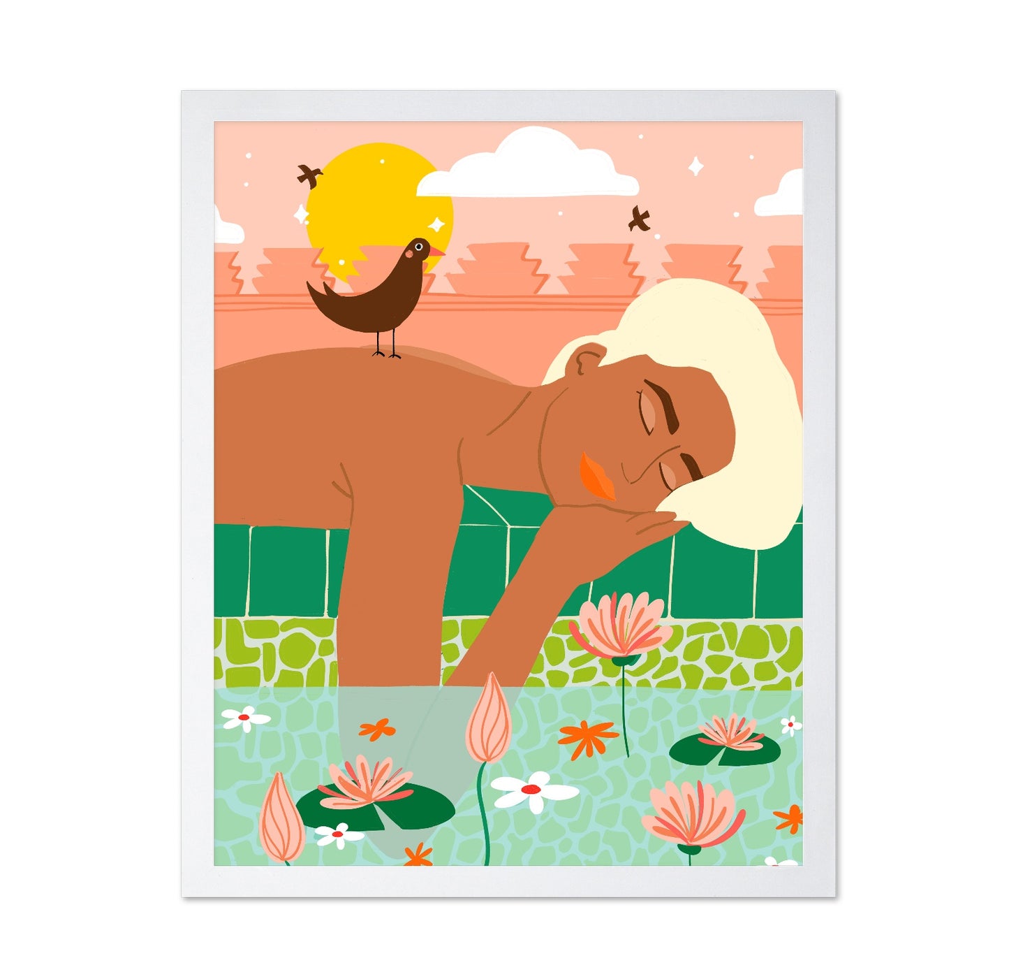 Relaxing Bath Scene No1
