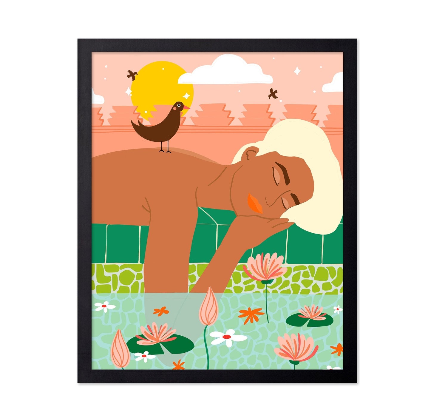 Relaxing Bath Scene No1