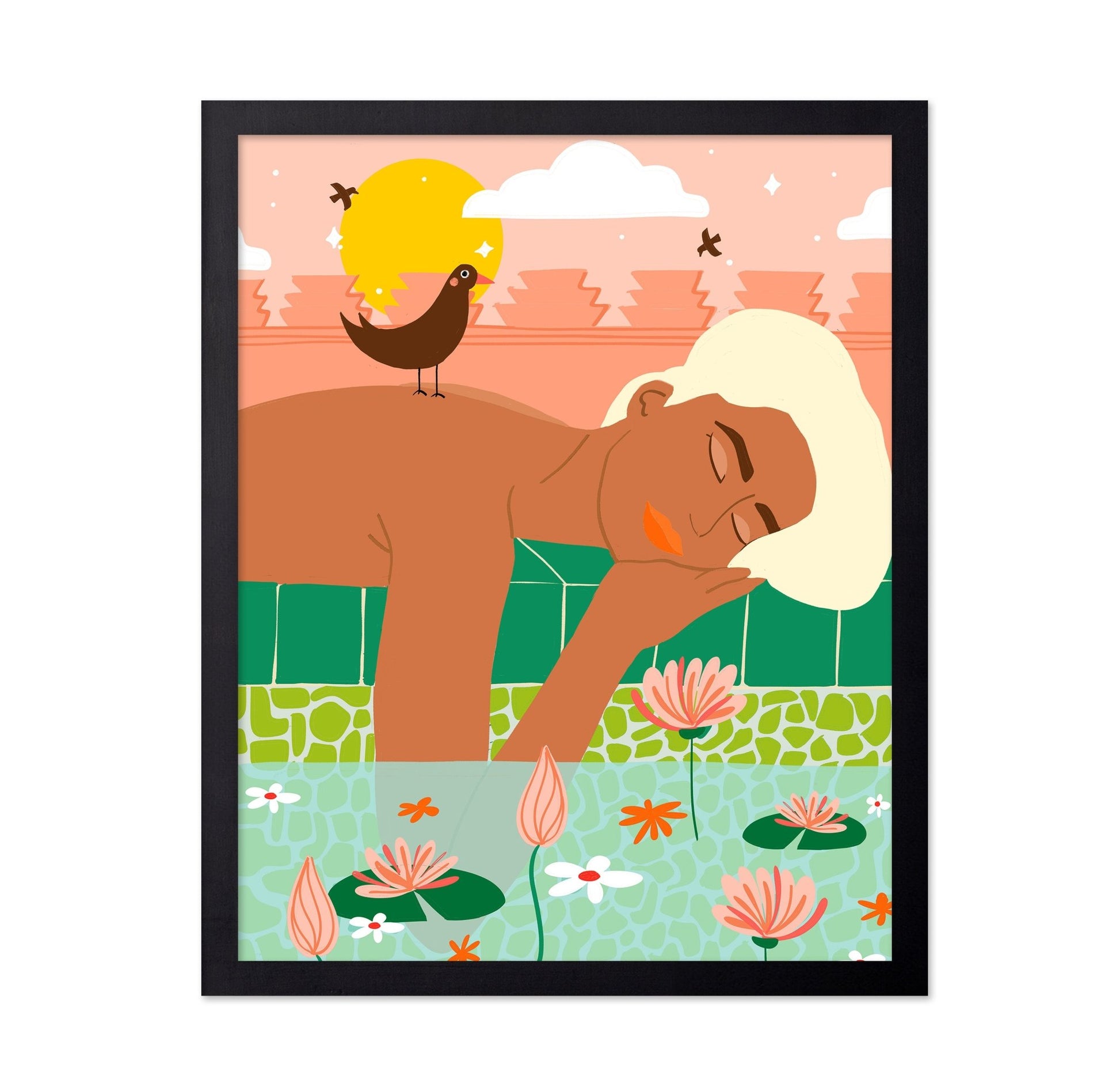 Relaxing Bath Scene No1