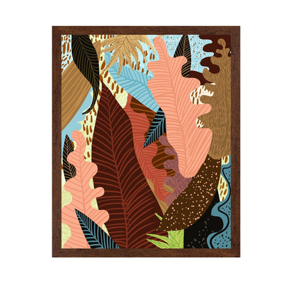 Abstract Tropical Leaves No3