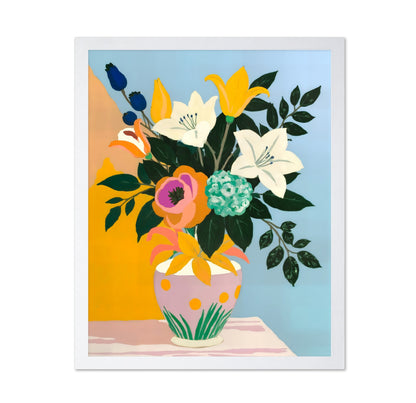 Colorful Floral Vase No2