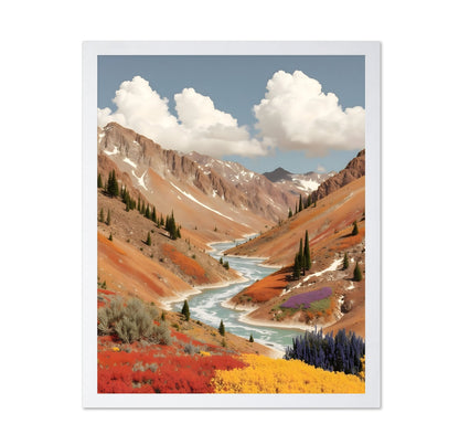 Mountain River Valley No1