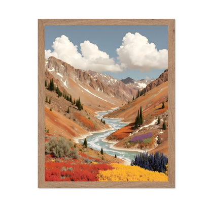 Mountain River Valley No1