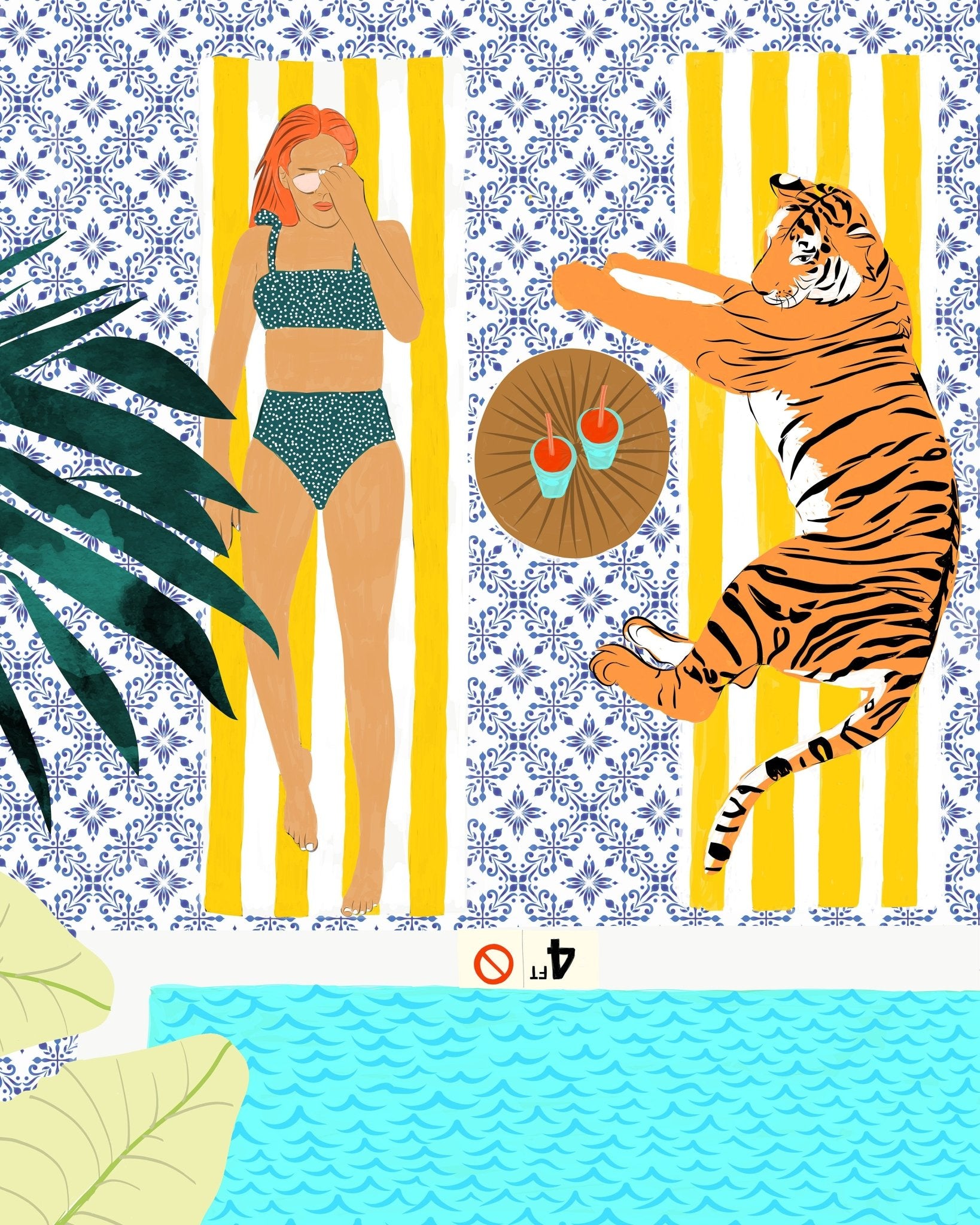 Poolside Relaxation No2