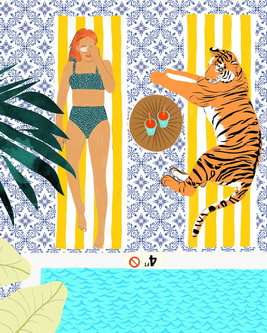 Poolside Relaxation No2