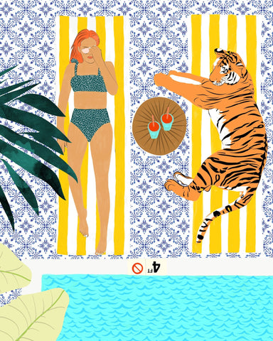 Poolside Relaxation No2