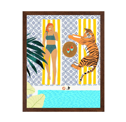 Poolside Relaxation No2