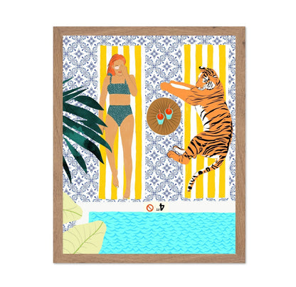 Poolside Relaxation No2