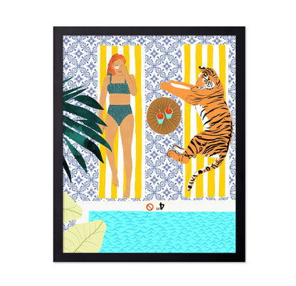 Poolside Relaxation No2