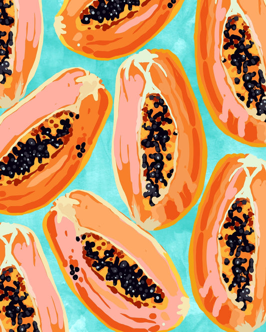 Papaya Pattern No1