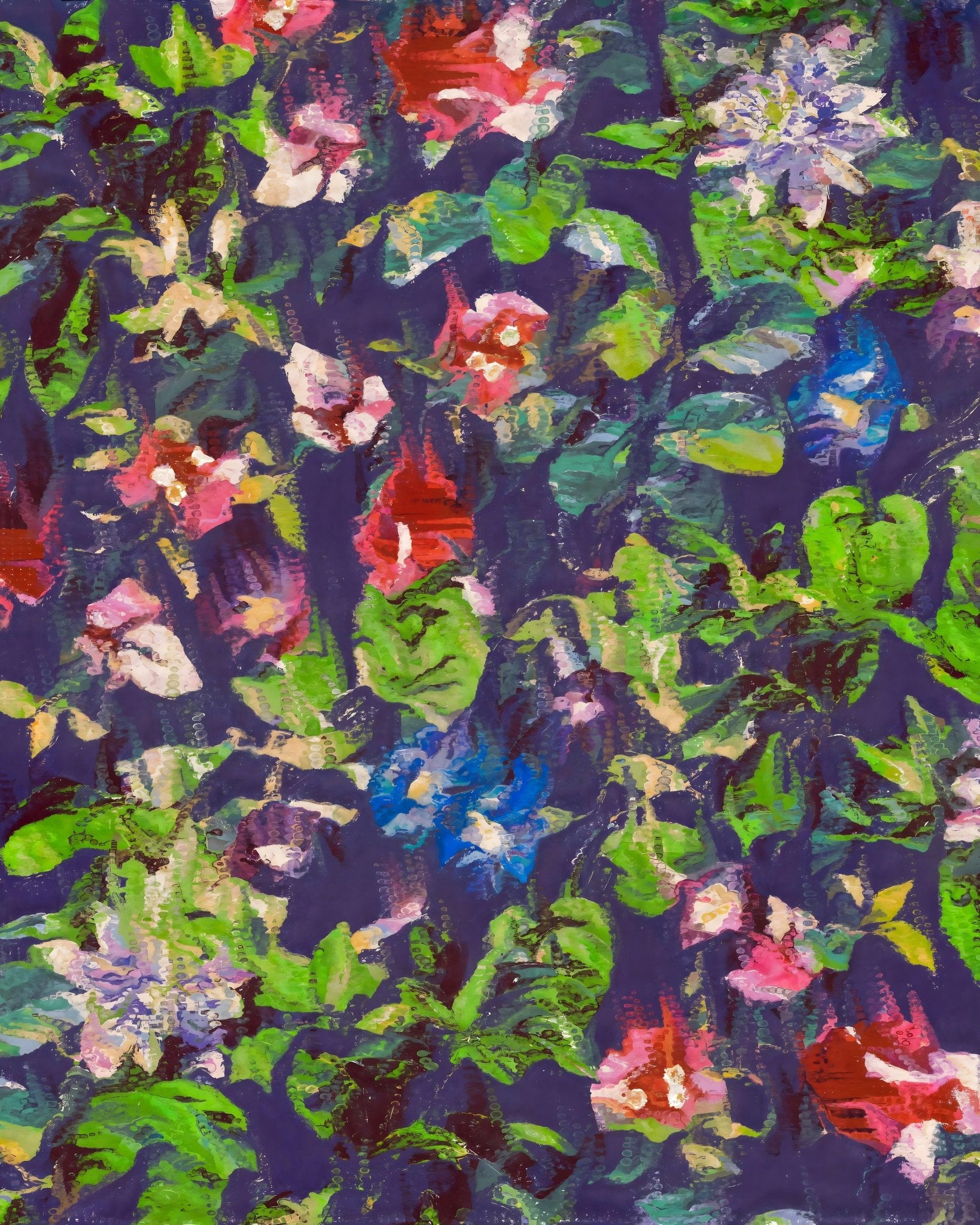 Painterly Floral Texture