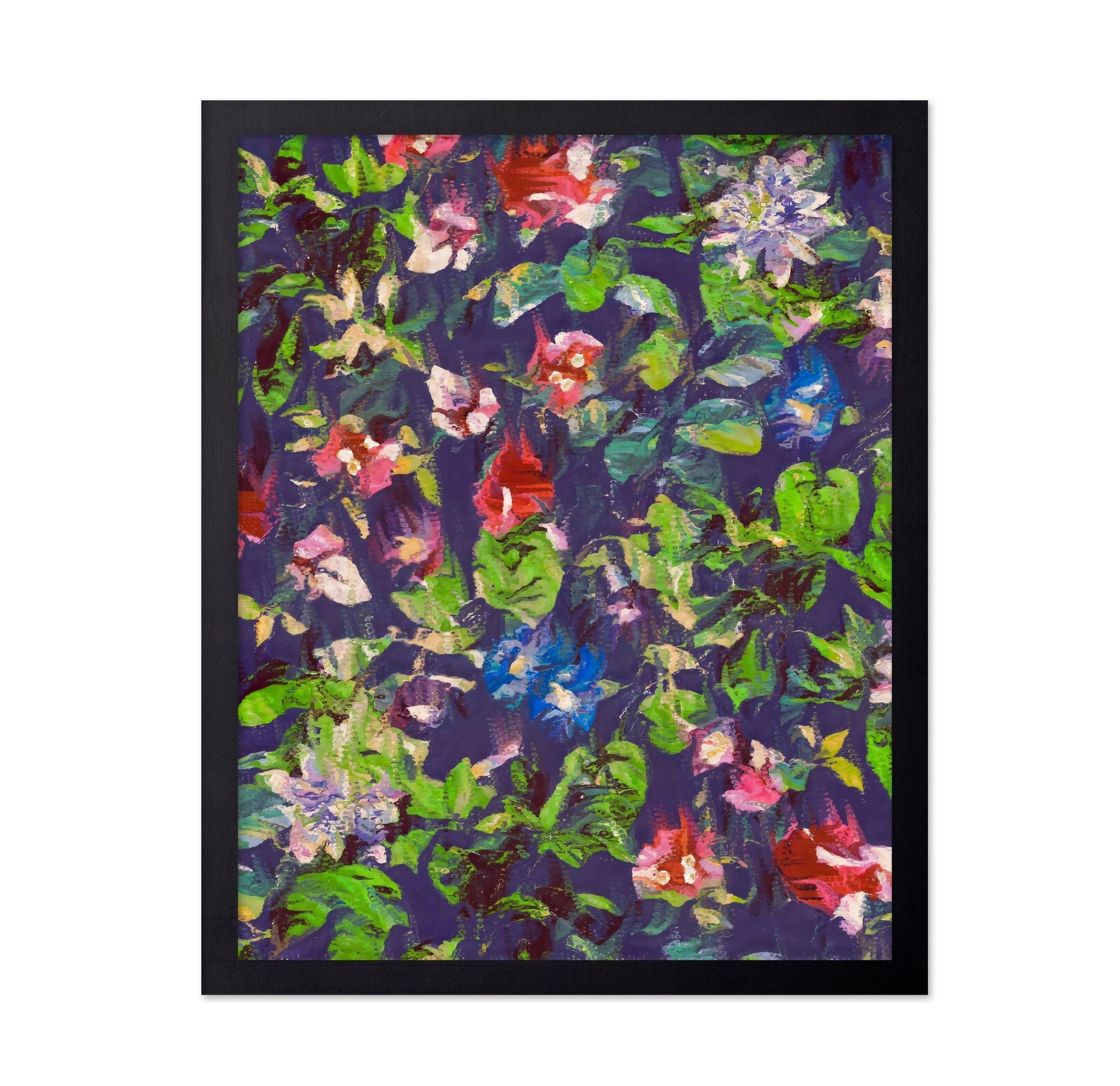 Painterly Floral Texture
