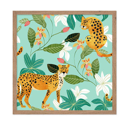 Leopard Floral Pattern No1