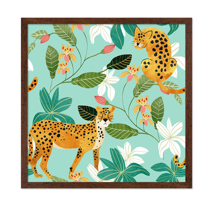 Leopard Floral Pattern No1