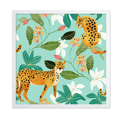 Leopard Floral Pattern No1