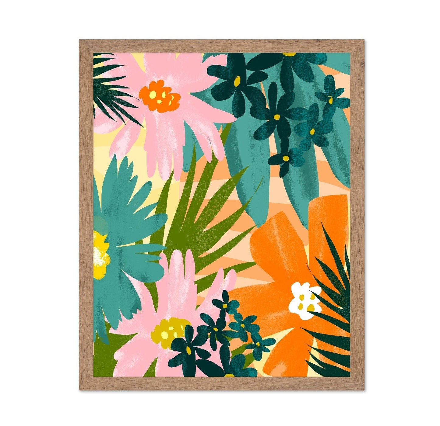 Abstract Floral Shapes No2