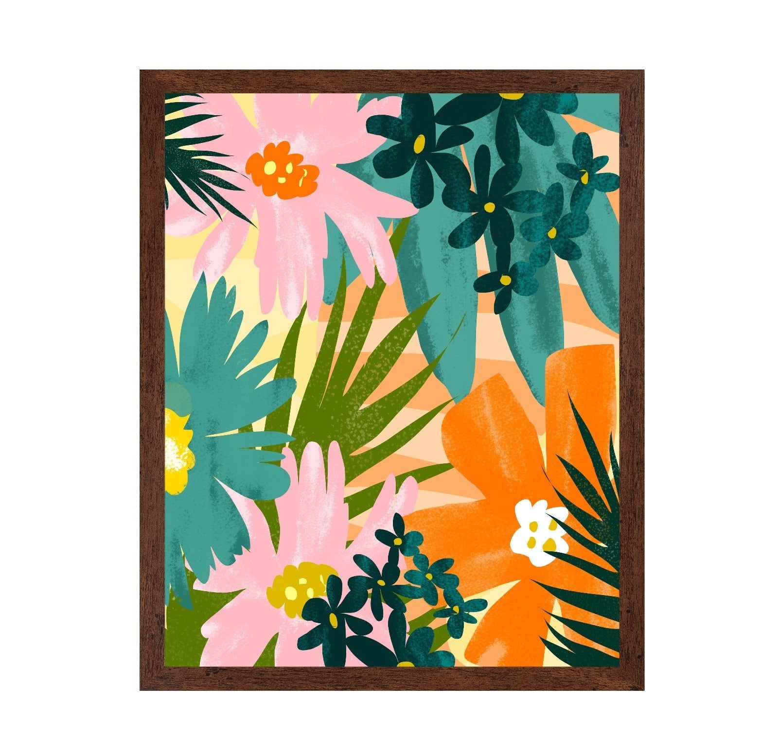 Abstract Floral Shapes No2