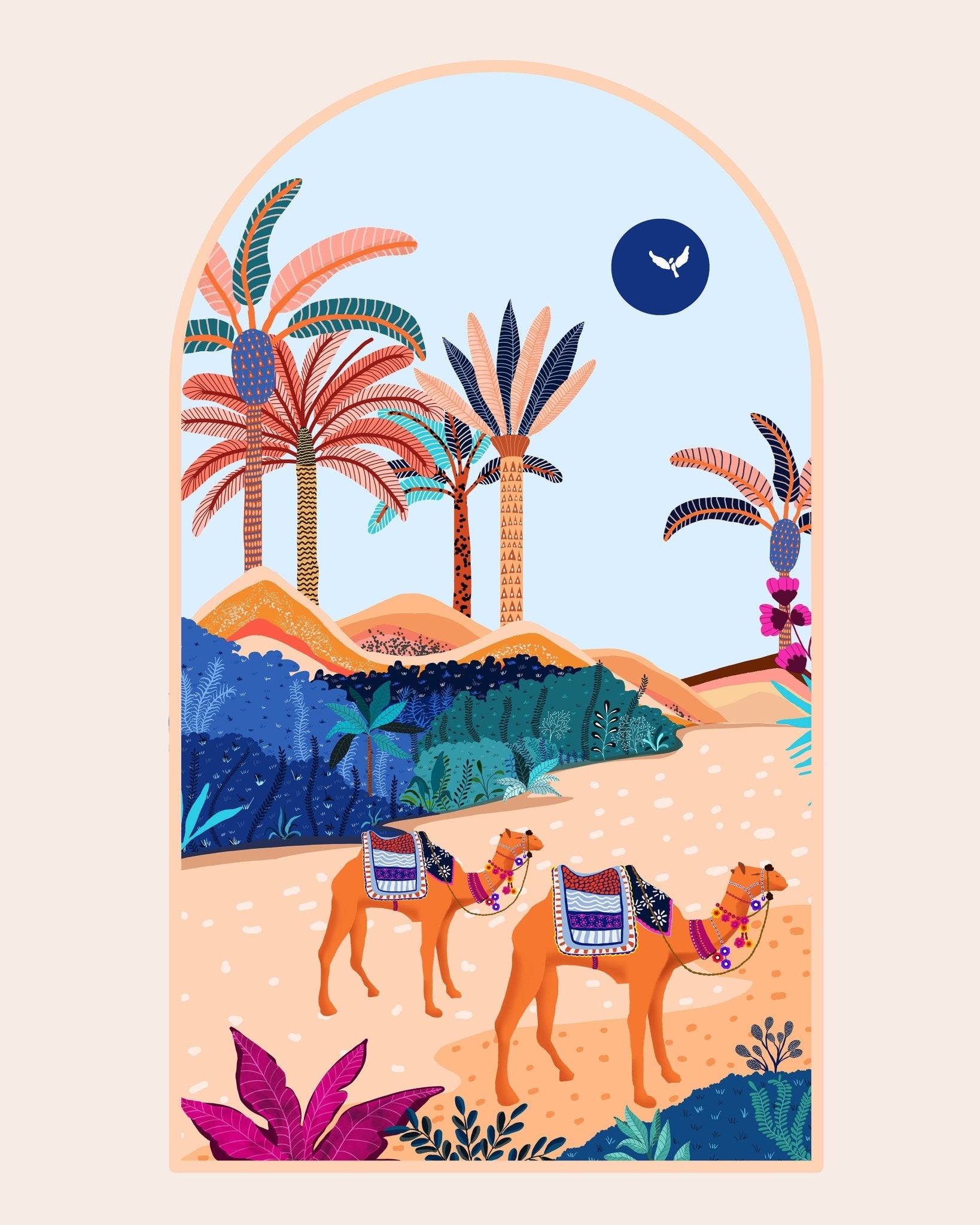 Desert Camel Oasis