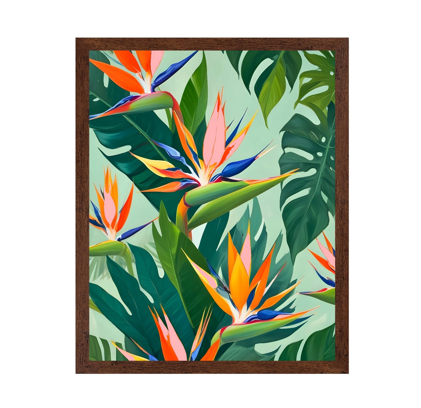 Tropical Bird Flower
