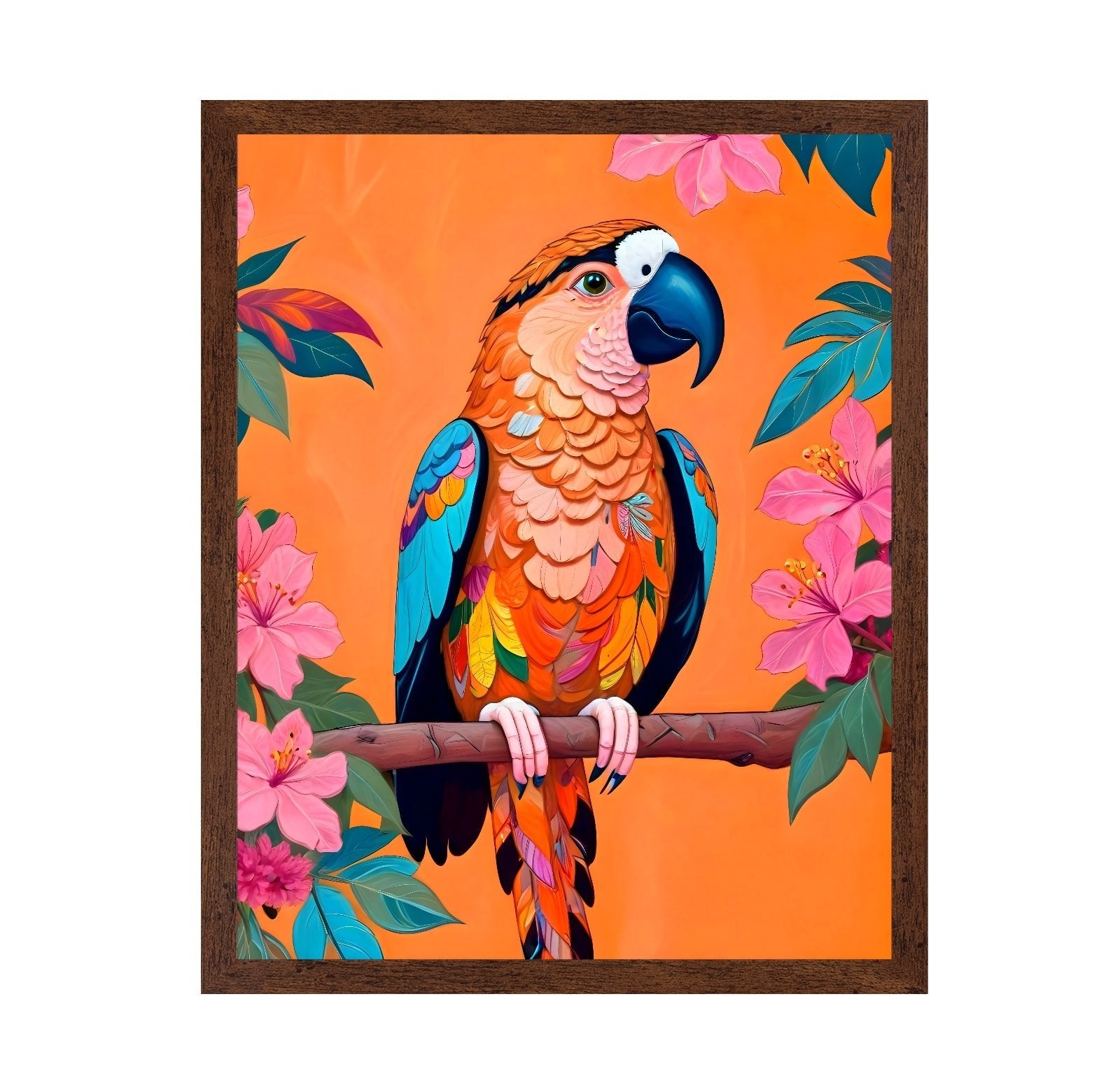 Tropical Parrot Bloom No2