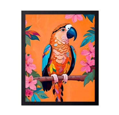 Tropical Parrot Bloom No2