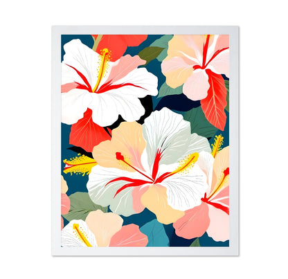 Hibiscus Floral Pattern