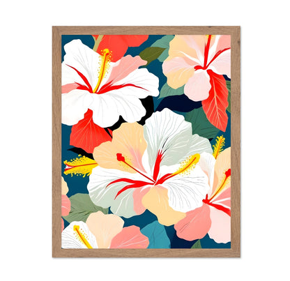 Hibiscus Floral Pattern