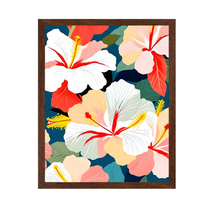 Hibiscus Floral Pattern