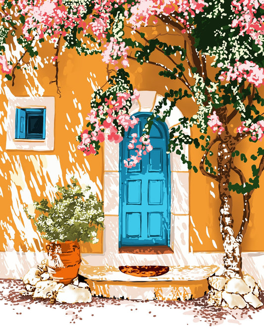 Mediterranean Door Bloom