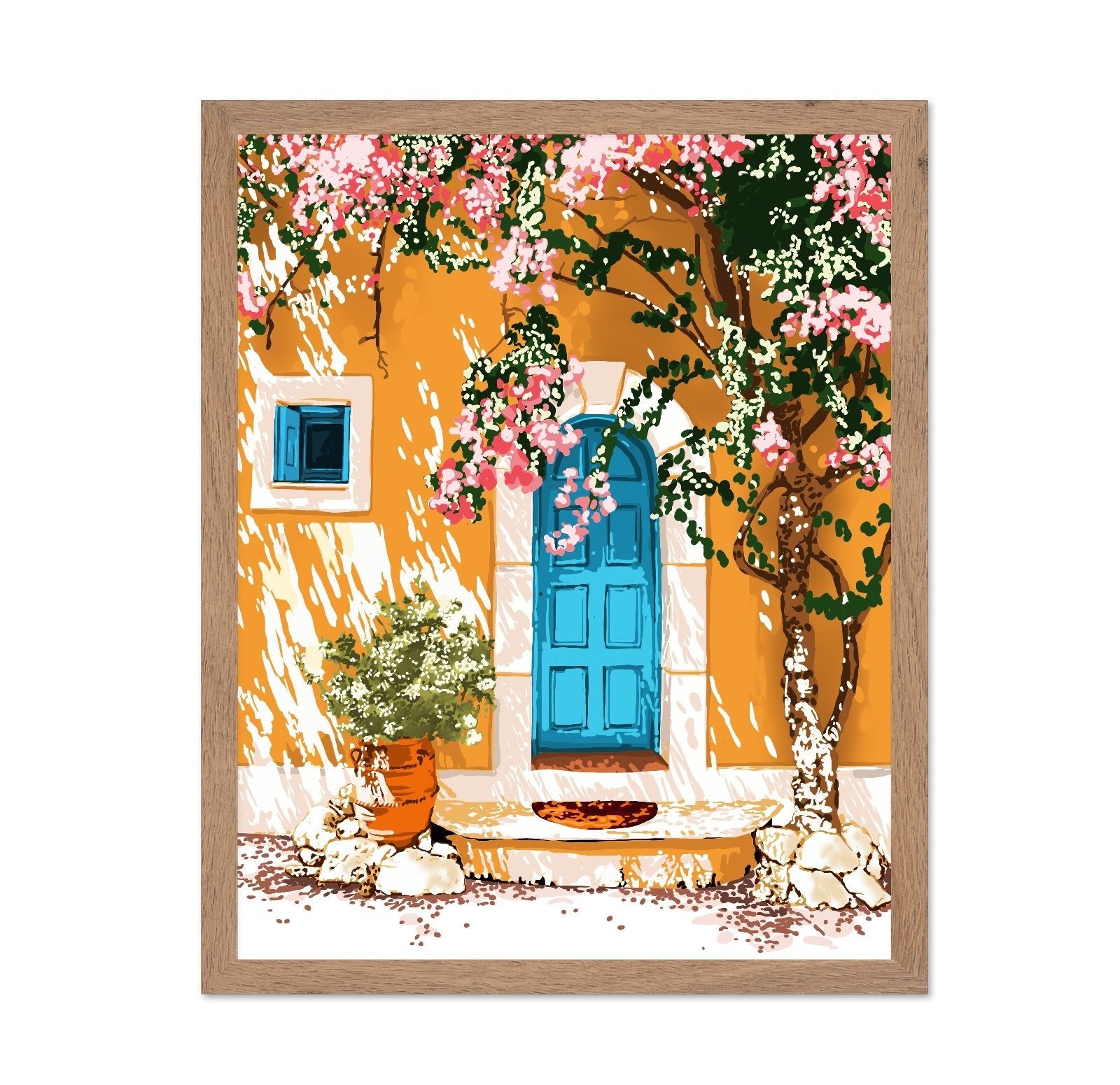 Mediterranean Door Bloom