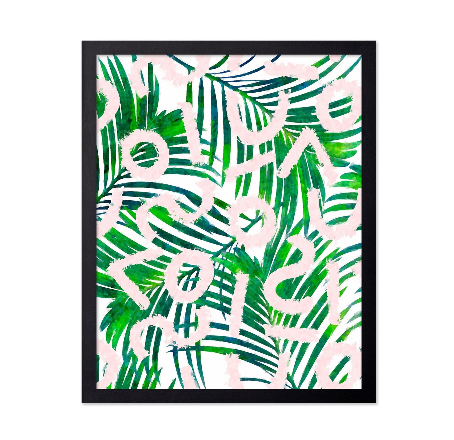 Tropical Abstract Script