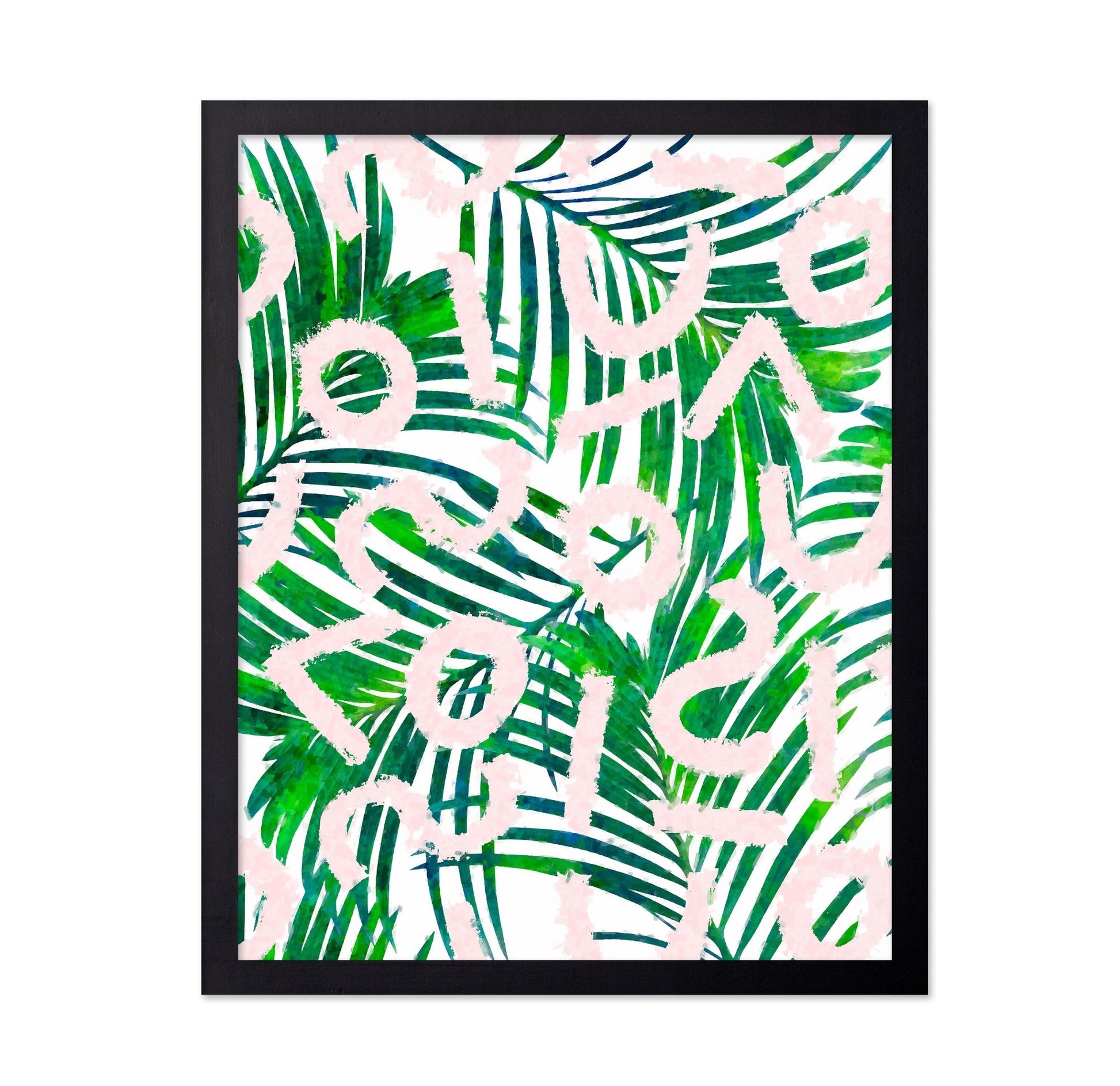 Tropical Abstract Script