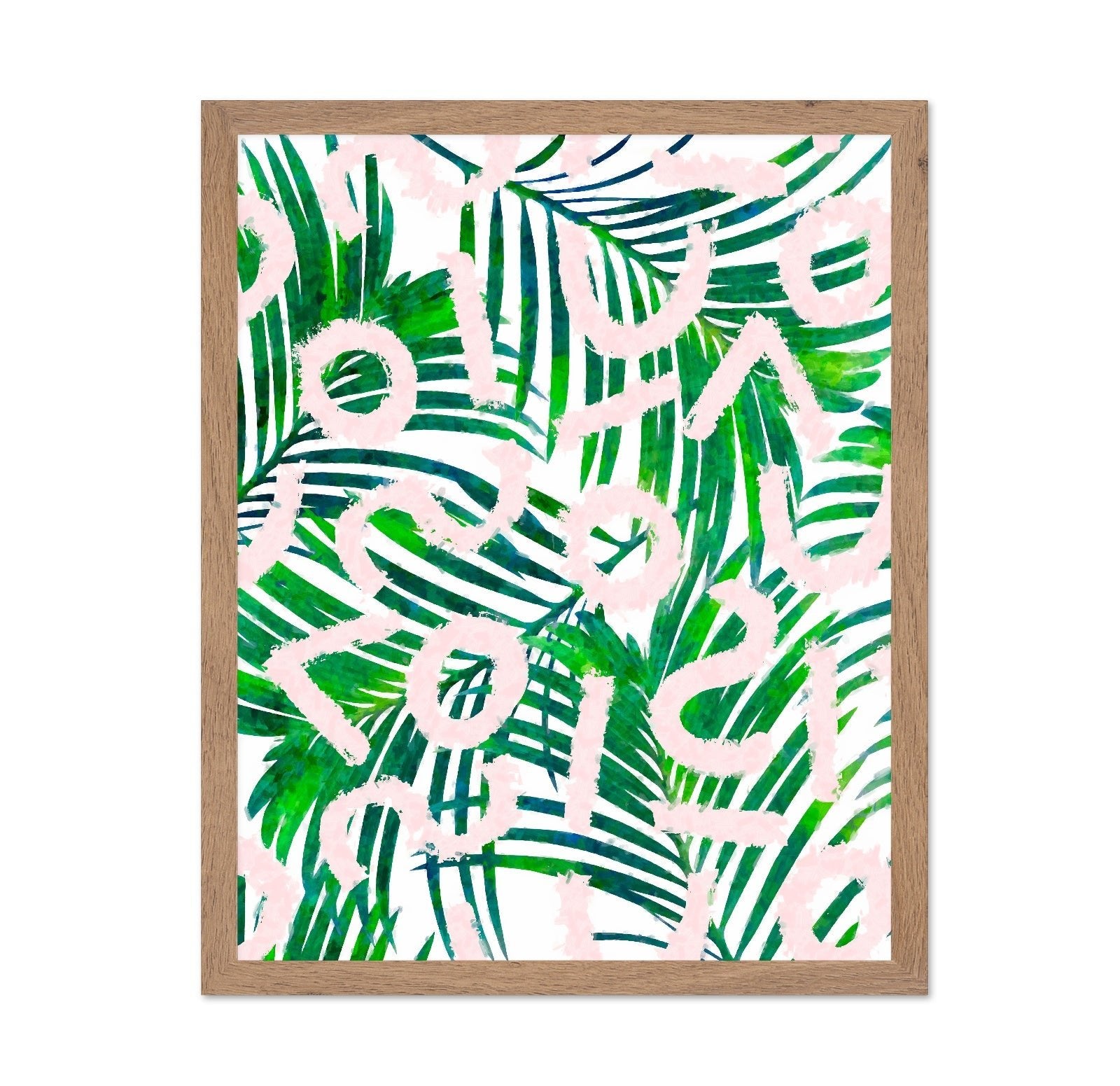 Tropical Abstract Script