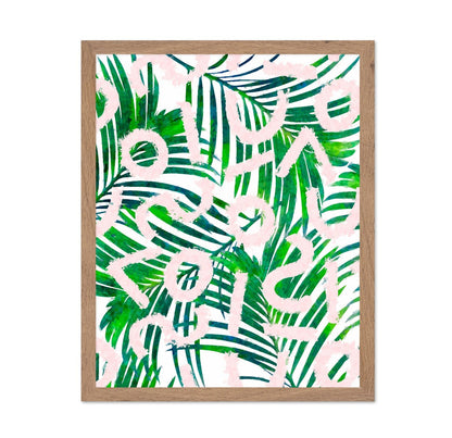 Tropical Abstract Script