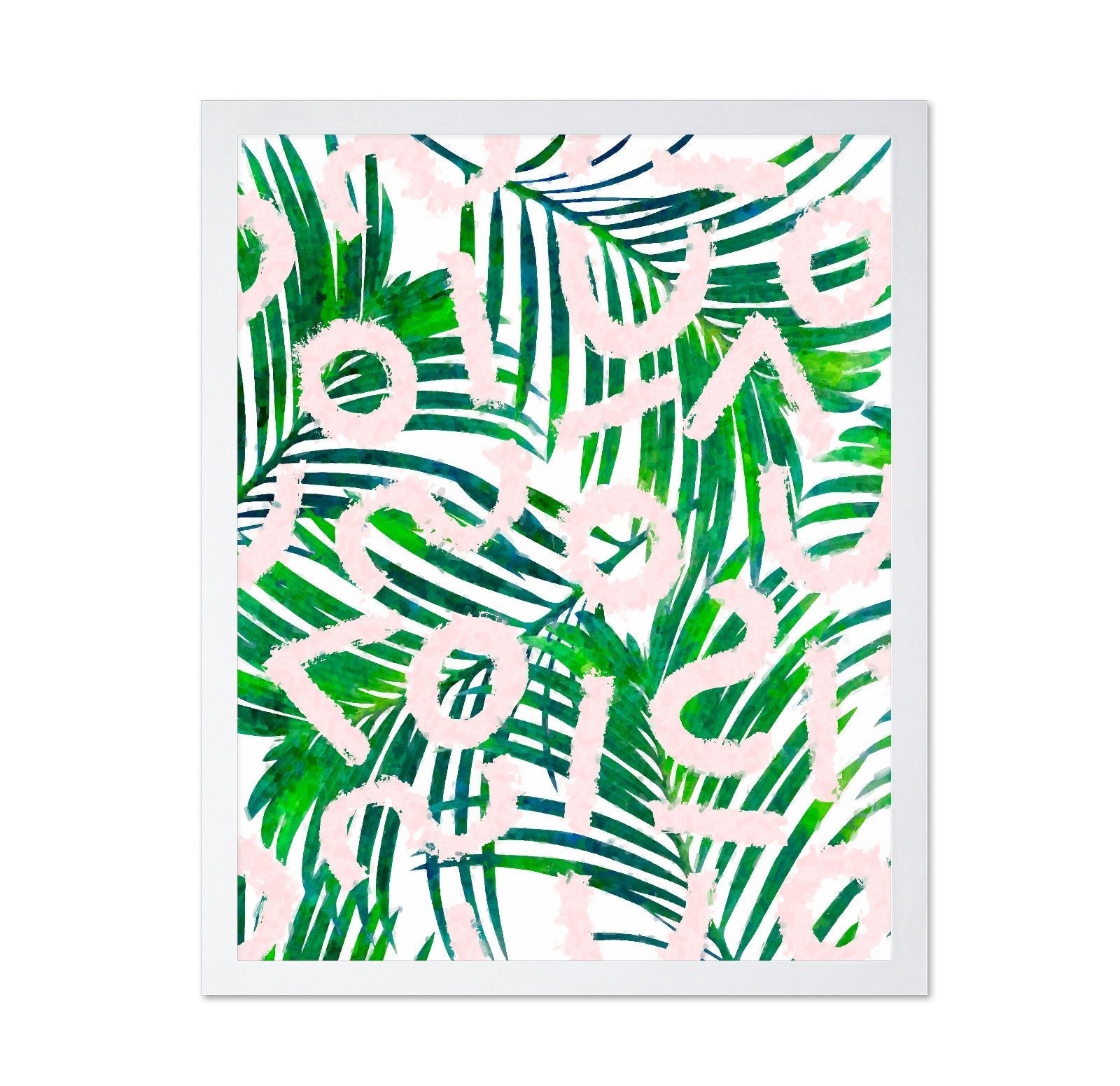 Tropical Abstract Script