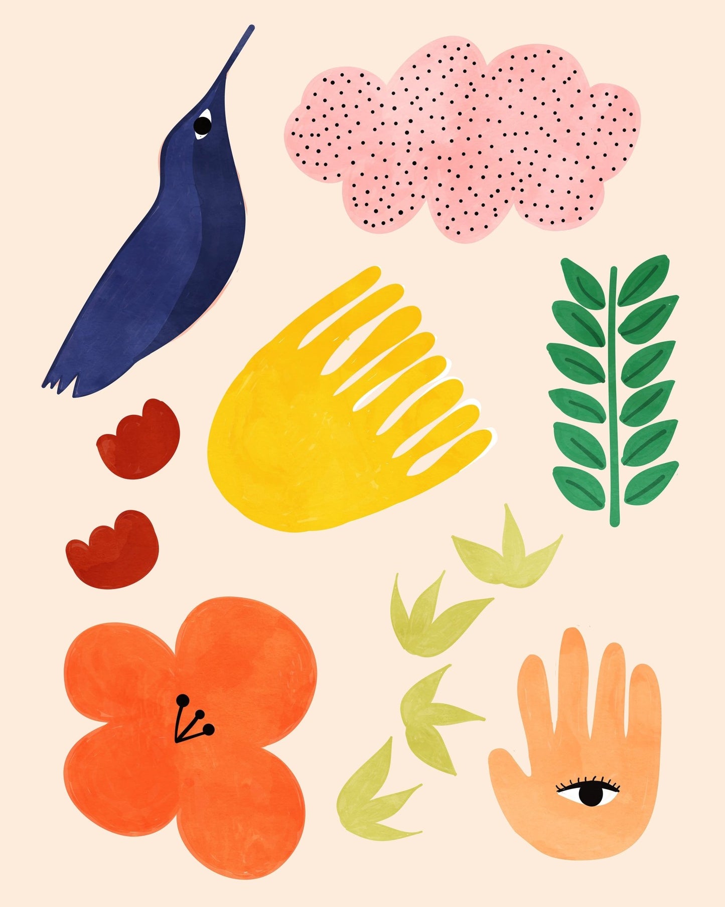 Abstract Hand Elements
