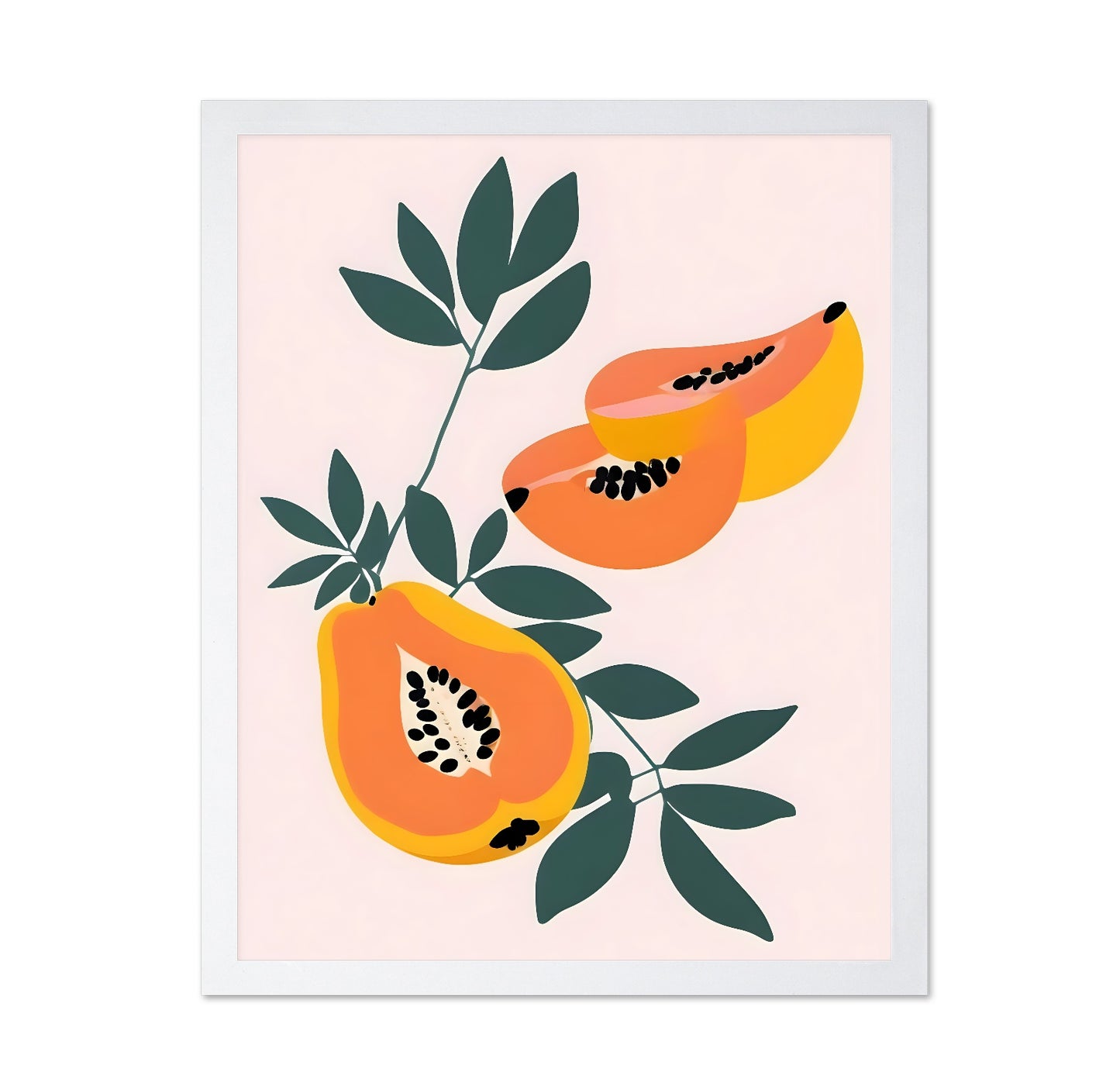 Papaya Botanical