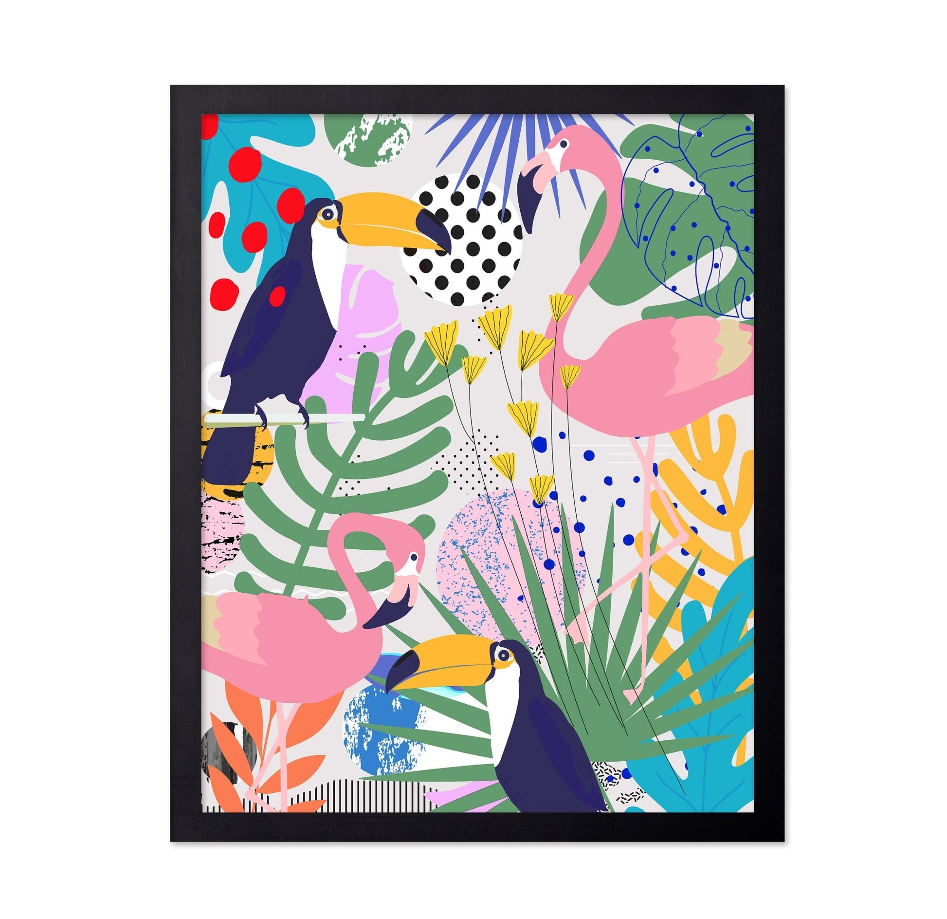 Tropical Birds Pattern No1