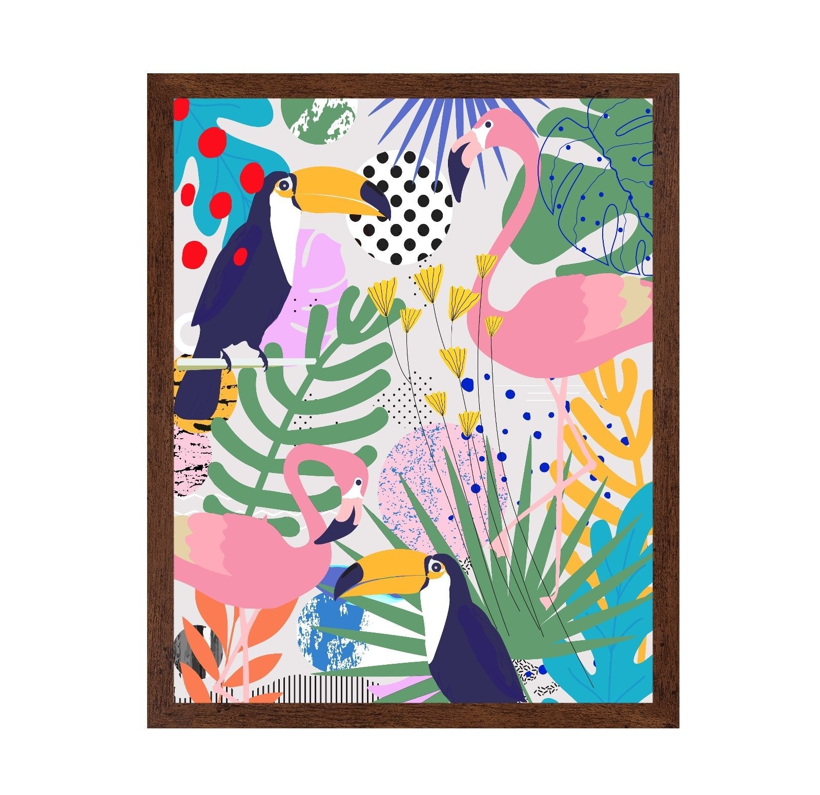 Tropical Birds Pattern No1
