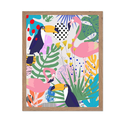 Tropical Birds Pattern No1