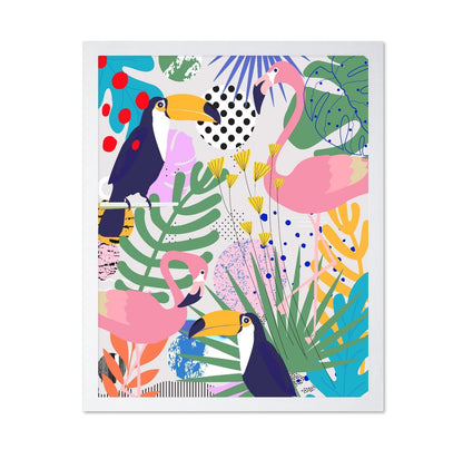 Tropical Birds Pattern No1