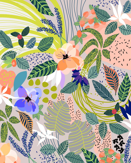 Tropical Floral Pattern No2