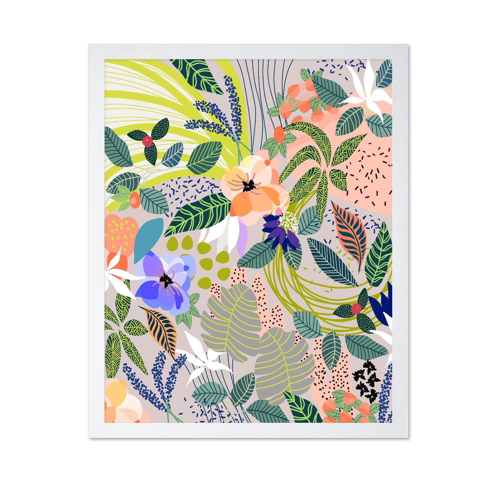 Tropical Floral Pattern No2