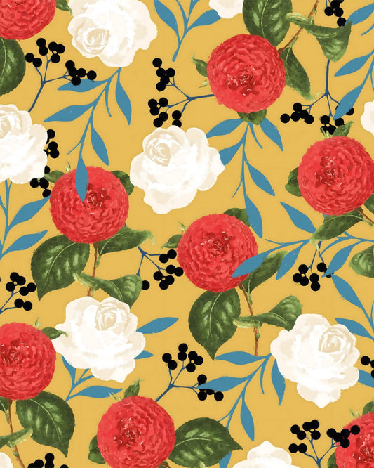 Floral Pattern Garden No2