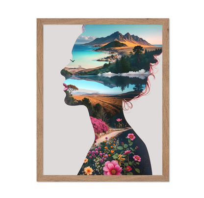 Woman Nature Silhouette